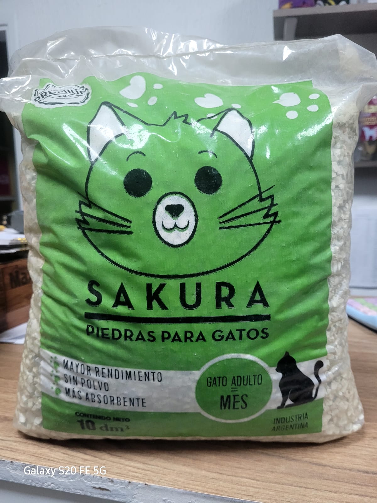 Piedra Sanitaria Diatomea Blancas SAKURA 5KG