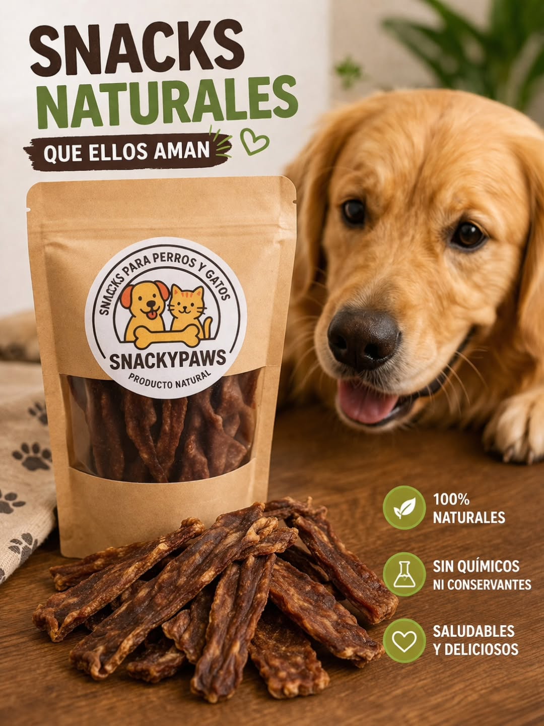 SNACK&PAWS CARNE — foto 2