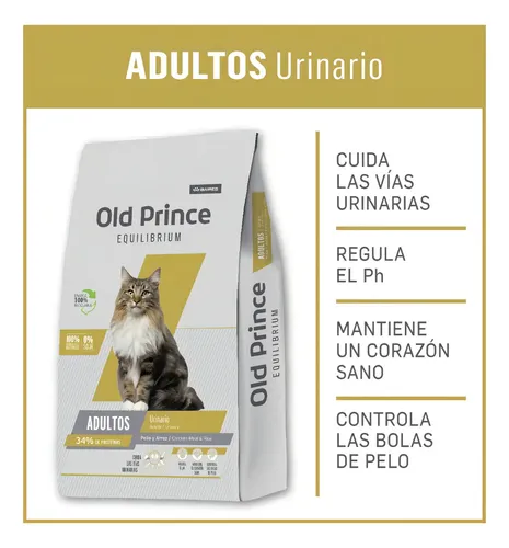 Old Prince Equilibrium Cats Urinary Care 3 kg — foto 2