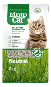 Piedras bentonita Limpcat x 8kg Neutra