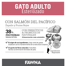 Fawna Adult Cat Sterilized 3 Kg. — foto 2