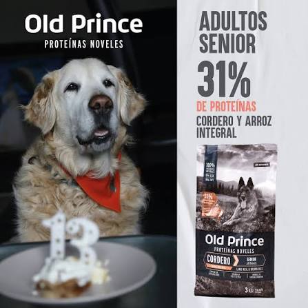 Old Prince Novel Cordero y Arroz Adultos Senior 3 kg — foto 3