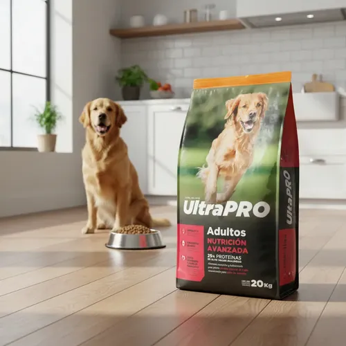 ULTRA PRO ADULTO MEDIANO x20kg - 25%prot. — foto 2