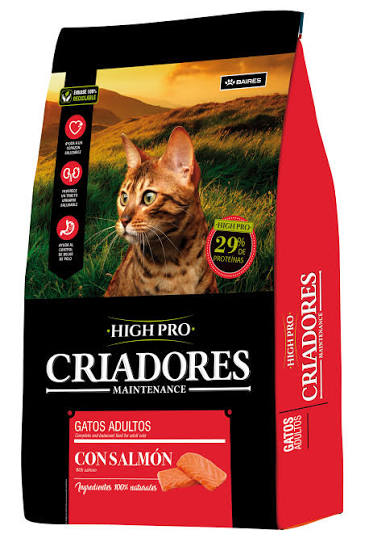 HIGH P´RO CRIADORES GATO SALMON X 15KG