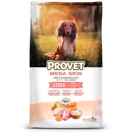 PROVET MEGA SKIN PEQUEÑO X7KG - 30%prot