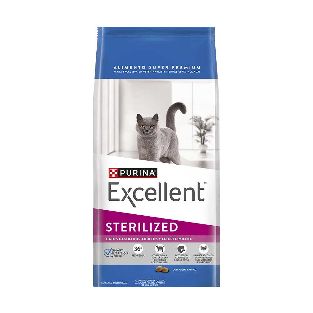 EXCELLENT GATO STERILIZED X7,5