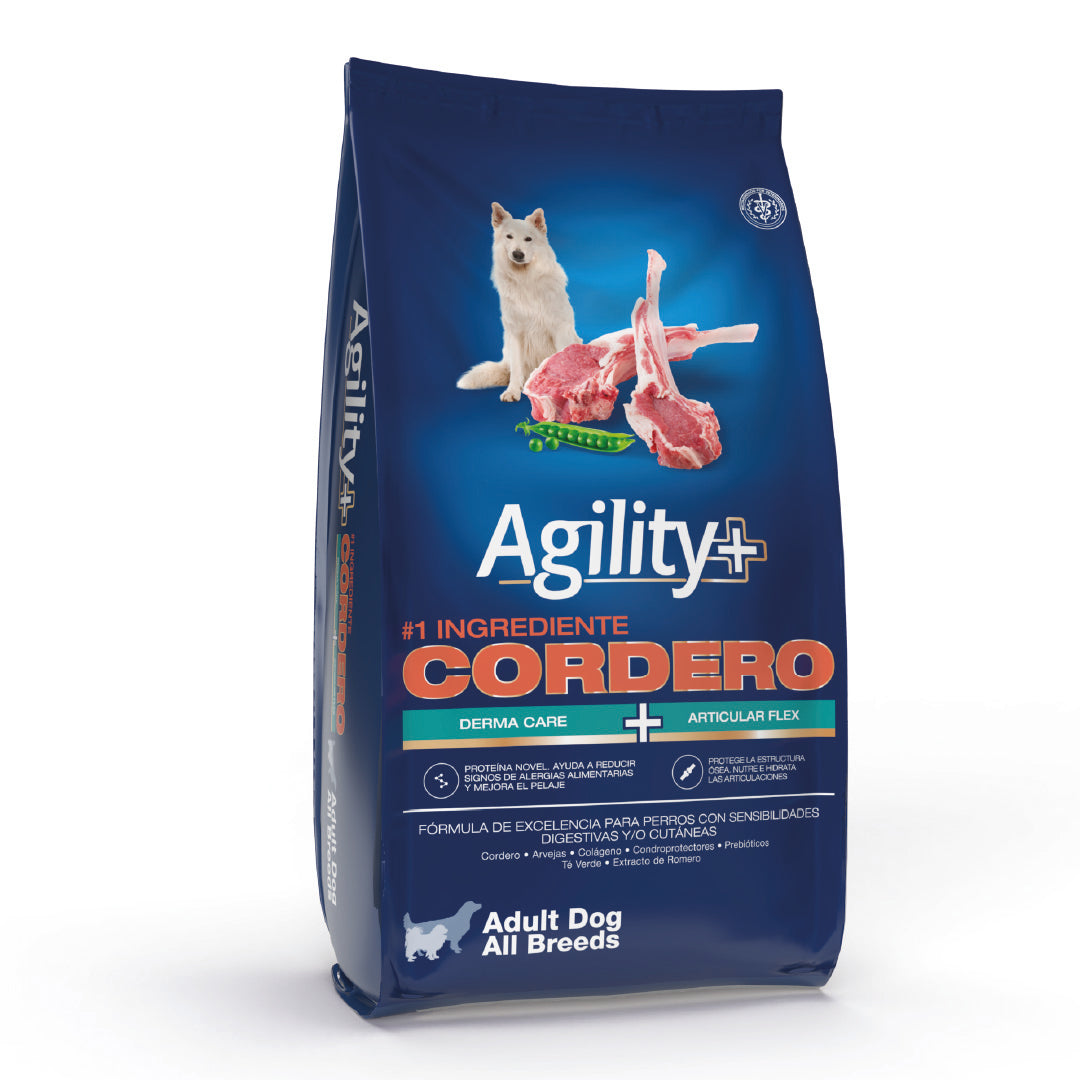 AGILITY PERRO ADULTO CORDERO X 15KG