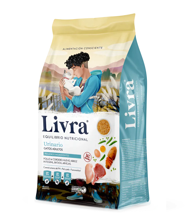 LIVRA GATOS ADULTOS URINARIO X 1.5KG